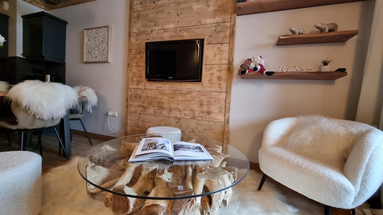 Arc 1950, Appartement Standing Dans Residence 5 Etoiles, Skis Aux Pieds,- 4-6 Pers, Piscine Exterieure & Spa Les Arcs  外观 照片